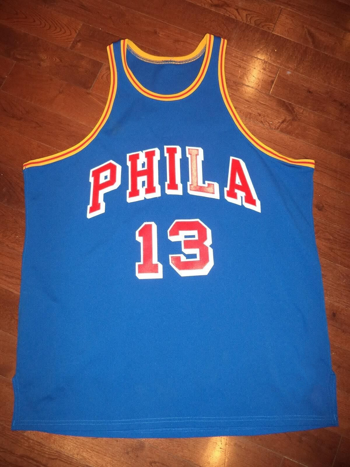 Men's Philadelphia 76ers #13 Wilt Chamberlain Royal Swingman Stitched Jersey Men's Philadelphia 76ers #13 Wilt Chamberlain Royal Swingman Stitched Jersey